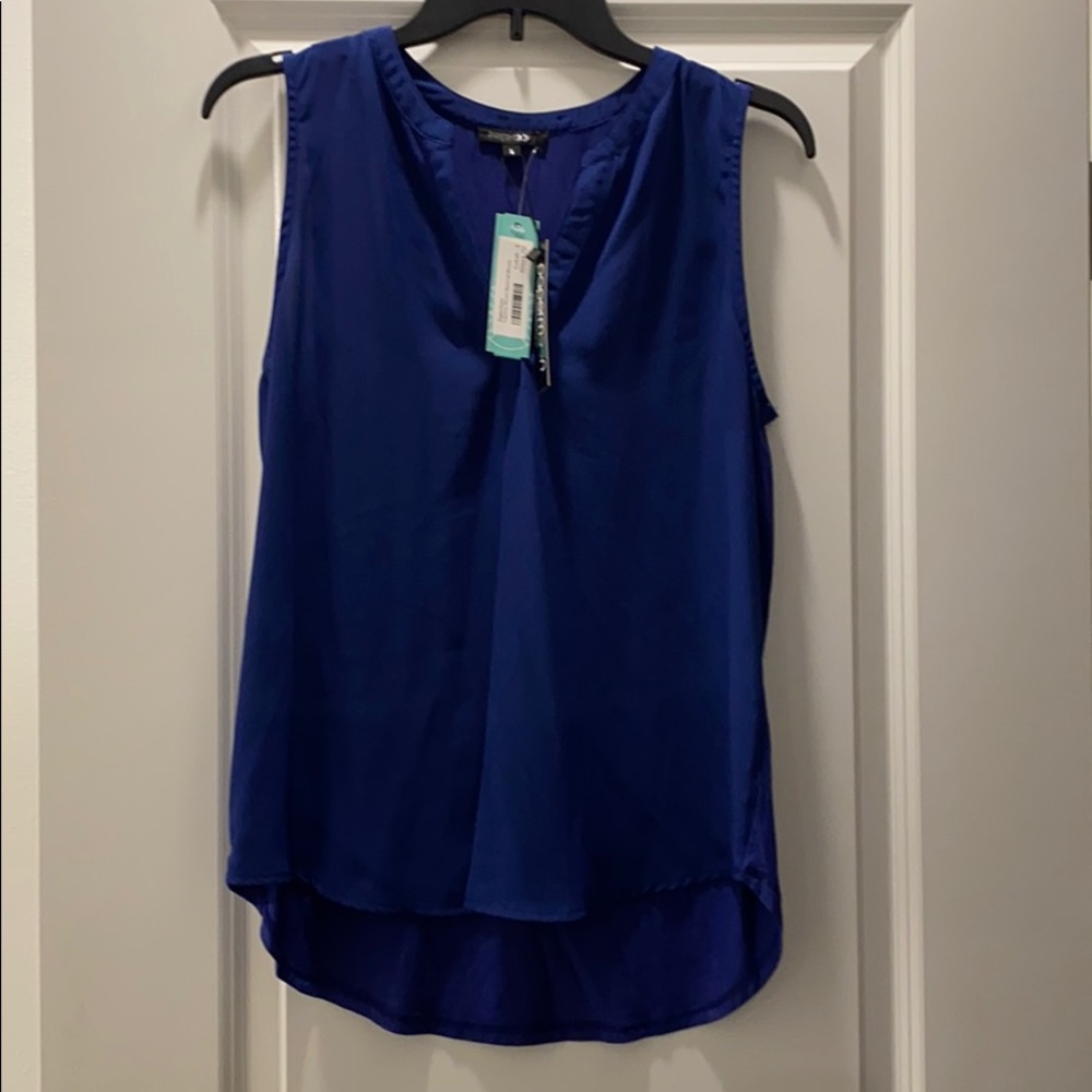 Cobalt Blue Blouse